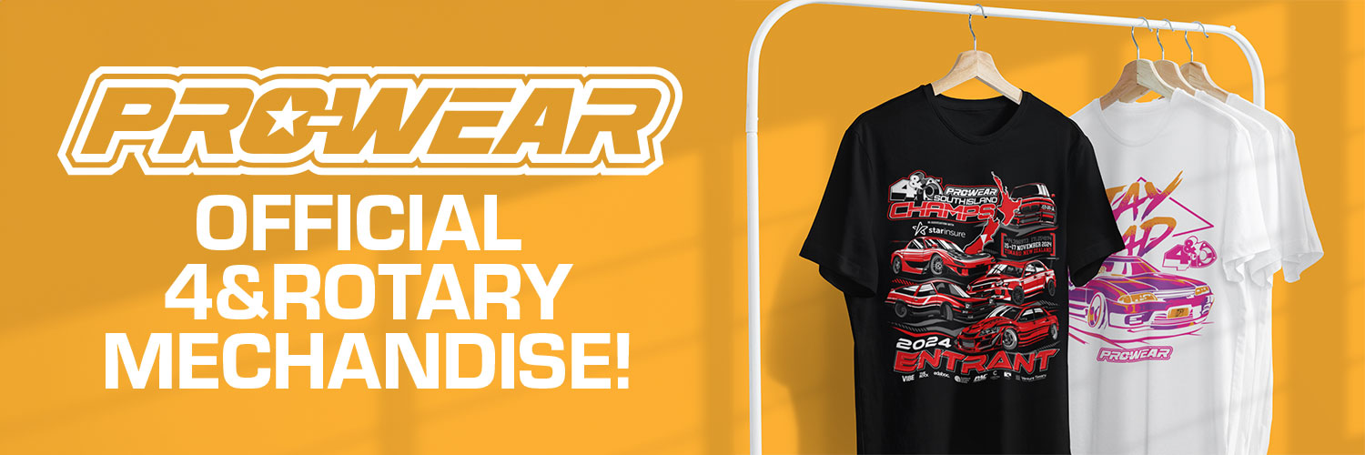 Official 4 & Rotary Merchandise